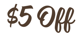 $5 off